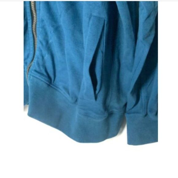 Cutter & Bucks Mens Sweater Blue Full Zip Long Sleeve Size 2XB/2TG Zip Pocket - Picture 4 of 7
